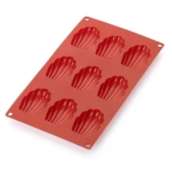 Plaque 9 madeleines silicone Gourmet - Lekue