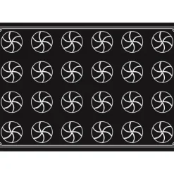 Plaque silicone 24 dômes Vertigo Pavoflex