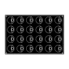 Plaque silicone 24 Eclipses Pavoflex