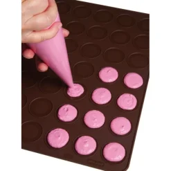 Plaque silicone 42 macarons - Pavonidea