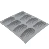 Plaque silicone 8 madeleines Elastomoule - De Buyer
