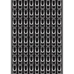 Plaque silicone 72 mini bandes rondes Pavoflex