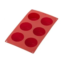 Plaque silicone 6 muffins Gourmet - Lékué