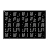 Plaque silicone 25 rectangles vague Pavoflex