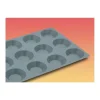 Plaque silicone 12 tartelettes Elastomoule - De Buyer