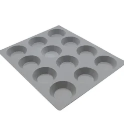 Plaque silicone 12 tartelettes Elastomoule - De Buyer