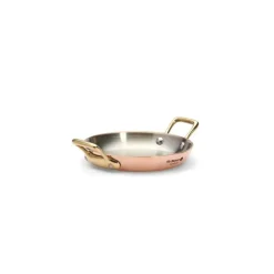 Plat de service cuivre inox 16cm - De Buyer