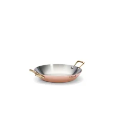 Plat de service cuivre inox 20cm - De Buyer