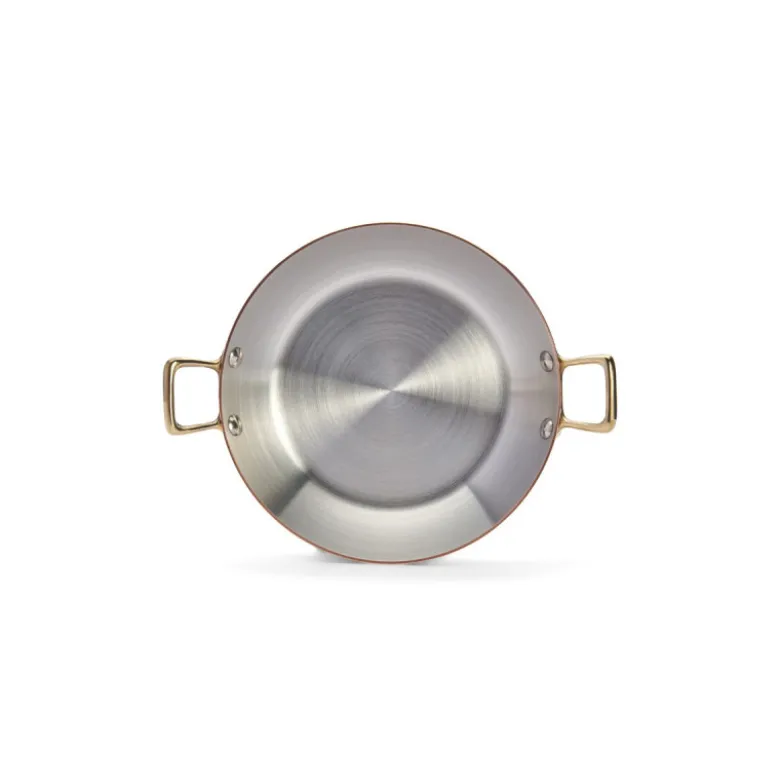 Plat de service cuivre inox 20cm - De Buyer