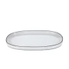 Plat de service ovale 28cm Blanc Cumulus - Revol