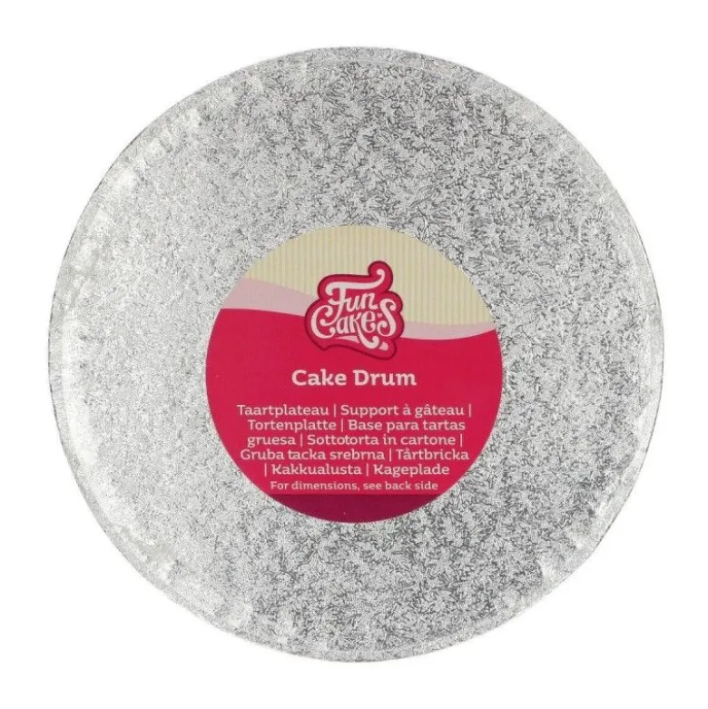 Plateau de présentation rond 20cm - FunCakes