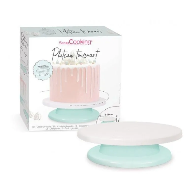 Plateau tournant 28cm - ScrapCooking