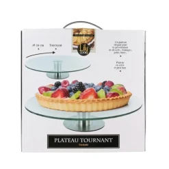 Plateau tournant gâteau et fromage - Lily Cook
