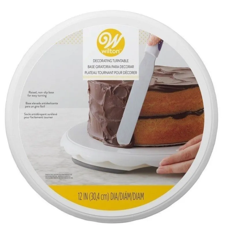 Plateau tournant pâtisserie 28cm - Wilton