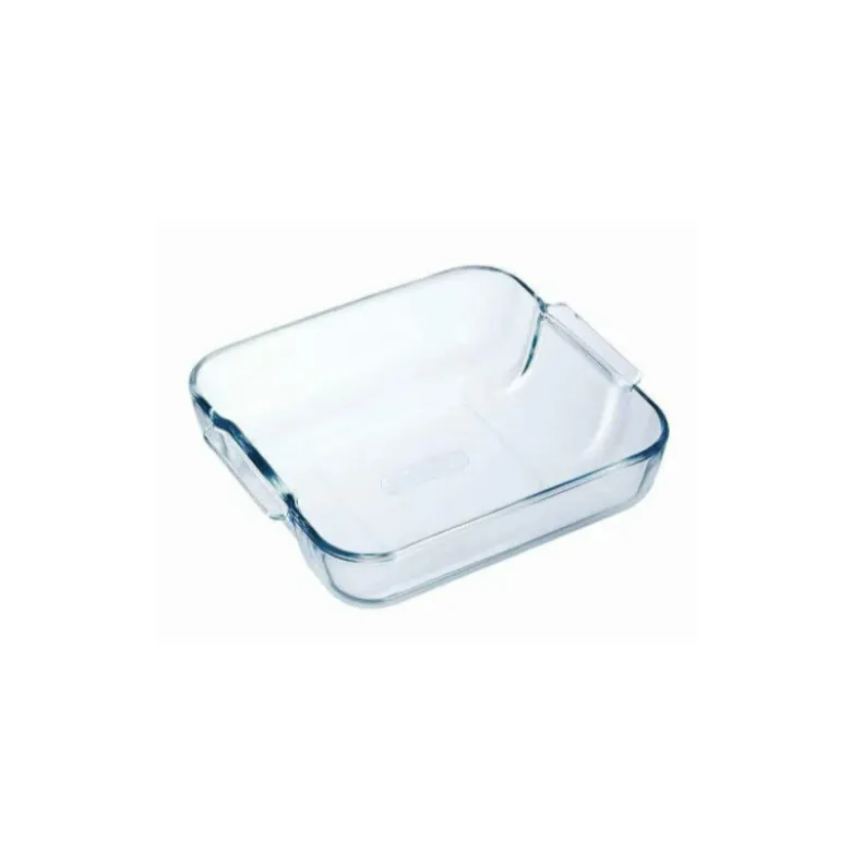 Plat à Four en Verre Carré 25 x 21 cm 2 L Classic - Pyrex
