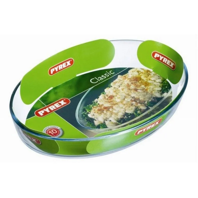 Plat à four ovale 30x21cm Classic - Pyrex