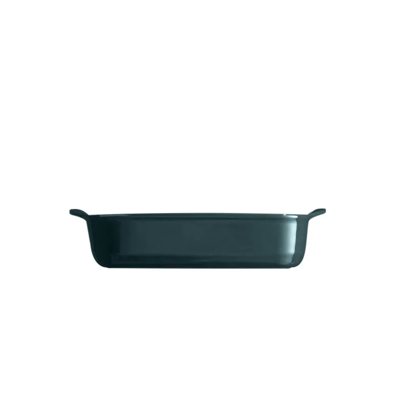 Plat à four rectangulaire 30 cm bleu Belle-Ile - Emile Henry