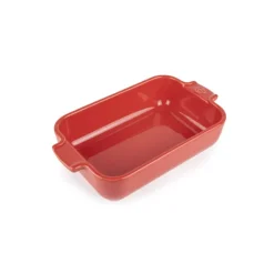Plat à Four Rectangulaire en Céramique Appolia 22 cm Rouge - Peugeot