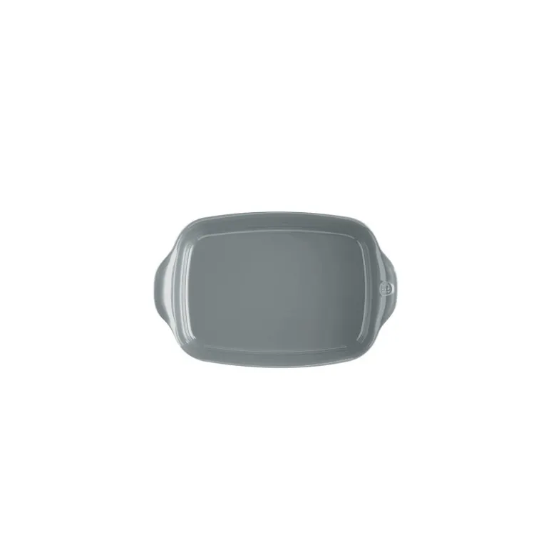 Plat à Four Rectangulaire en Céramique Perle 30 x 19 cm - Emile Henry