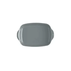 Plat à Four Rectangulaire en Céramique Perle 36,5 x 23,5 cm - Emile Henry