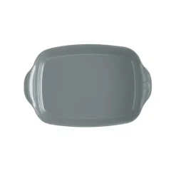 Plat à Four Rectangulaire en Céramique Perle 42,5 x 28 cm - Emile Henry