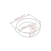 Plat à four rond céramique rouge Appolia 30cm - Peugeot