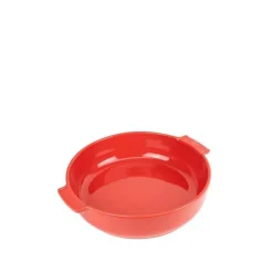 Plat à four rond céramique rouge Appolia 30cm - Peugeot