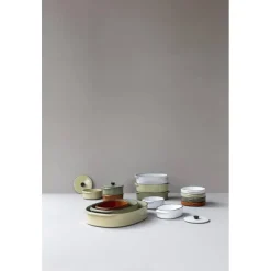 Plat Oblong Blanc Cumulus 19 x 13 cm Caractère Culinaire - Revol