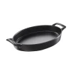 Plat Ovale Noir 24x16 cm Belle Cuisine - Revol