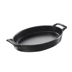 Plat Ovale Noir 24x16 cm Belle Cuisine - Revol