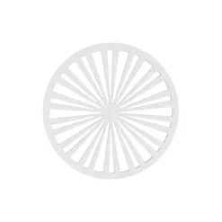 Pochoir Silicone Galette Stries Ø 21 x H 0,2 cm - Silikomart Professional