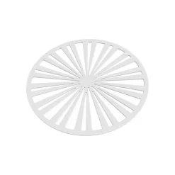 Pochoir Silicone Galette Stries Ø 27 x H 0,2 cm - Silikomart Professional