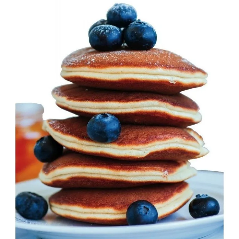 Poêle anti-adhésive 7 blinis et pancakes - Chevalier