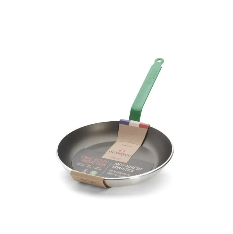 Poêle Choc Resto induction verte 28cm - De Buyer