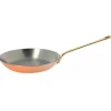 Poêle à frire ronde cuivre inox 28cm - De Buyer