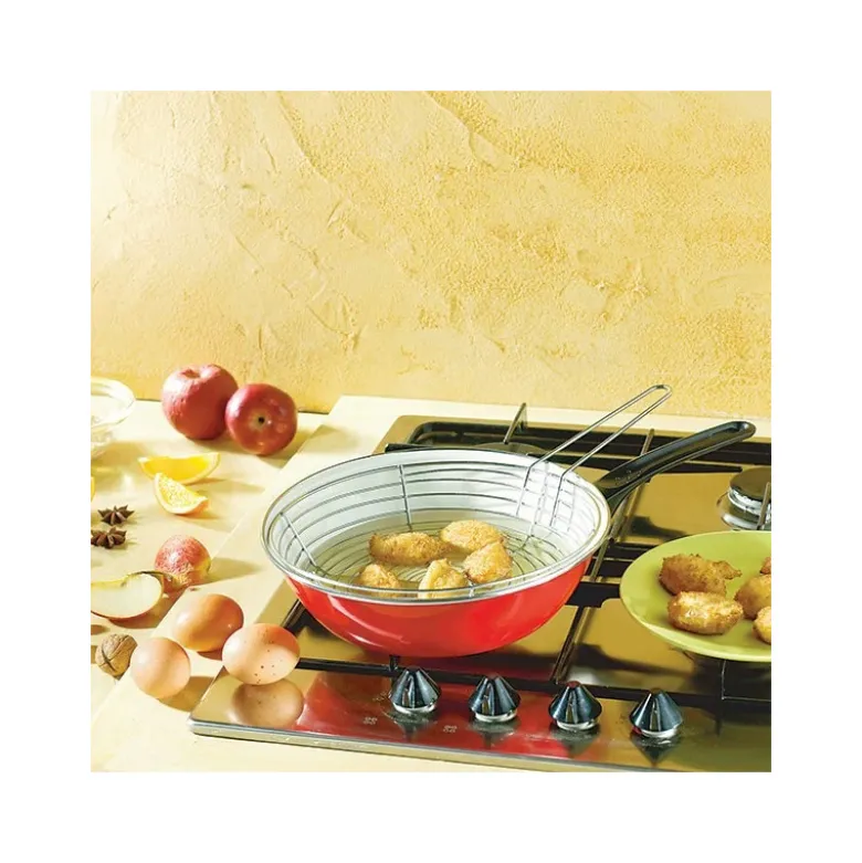 Poêle à friture avec panier - Baumalu