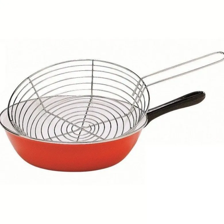 Poêle à friture avec panier - Baumalu