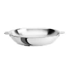 Poêle inox Mutine 28cm manche amovible - Cristel