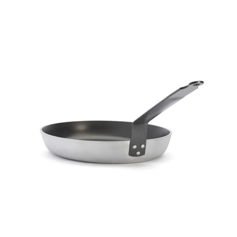 Poêle à poisson aluminium anti-adhésif Ø40cm - De Buyer