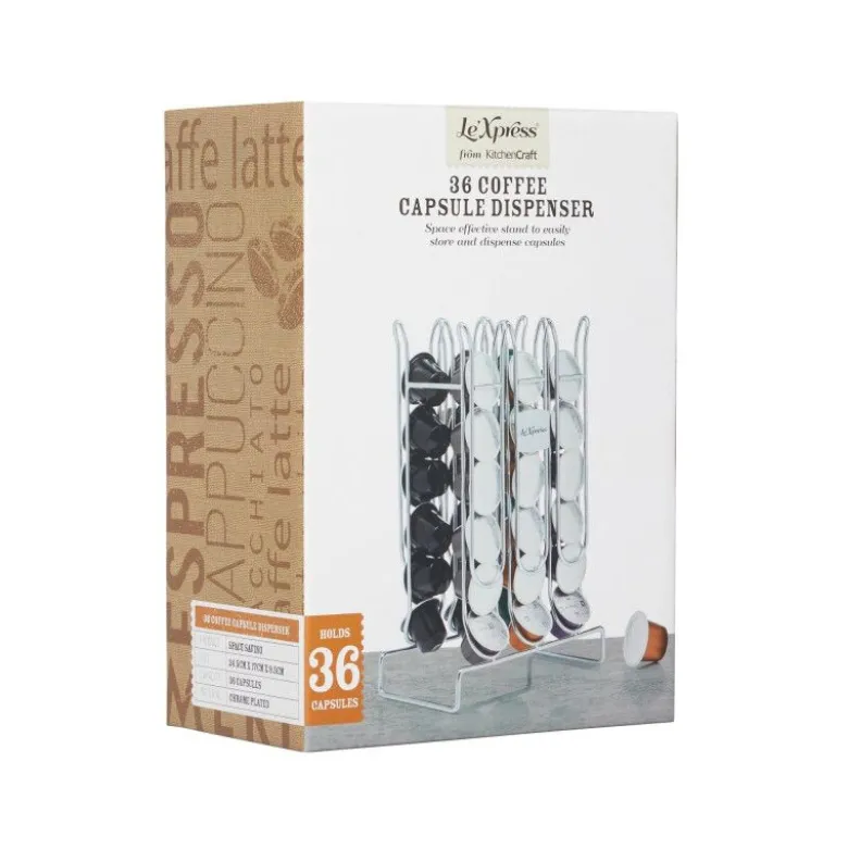 Porte-capsules 36 dosettes - Le'Xpress