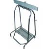 Poubelle ciseau inox pour sacs 110L