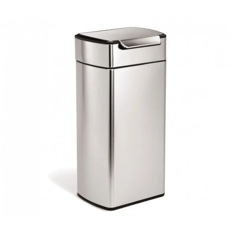 Poubelle rectangulaire Touch Bar 30L - Simplehuman
