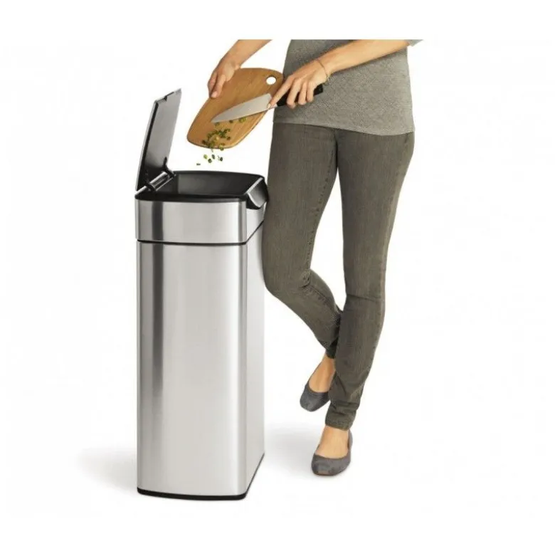 Poubelle rectangulaire Touch Bar 30L - Simplehuman