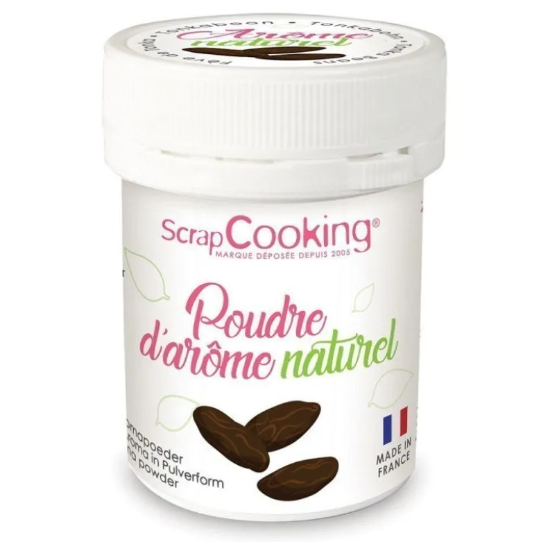 Poudre arôme naturel fève tonka - Scrapcooking