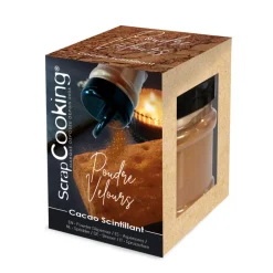 Poudre Velours Cacao Scintillante - ScrapCooking