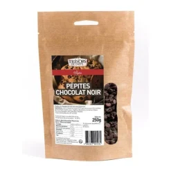 Pépites de chocolat noir 250g - Trésors de Chefs