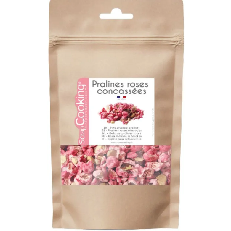 Pralines roses concassées 140g - ScrapCooking