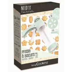 Presse à biscuits Need'it - ScrapCooking