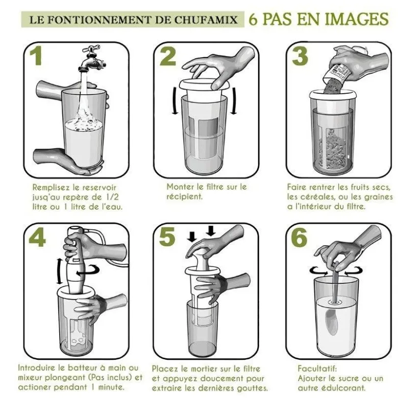 Presse à lait végétal - ChufaMix