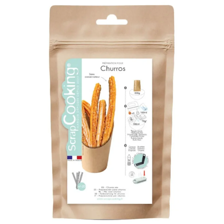 Préparation churros 325g - ScrapCooking